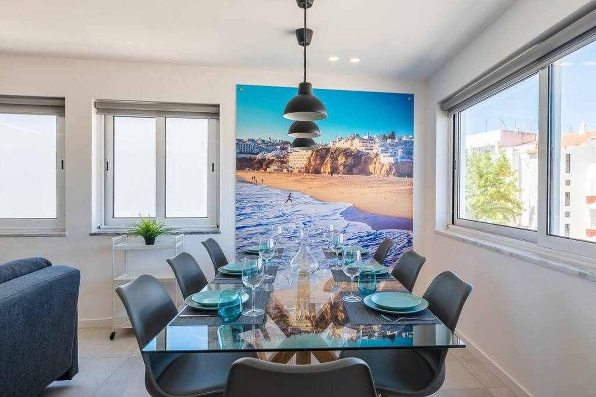 Central Town 2-Bedroom Apartment Albufeira Dış mekan fotoğraf